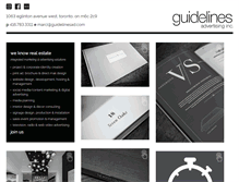 Tablet Screenshot of guidelinesad.com